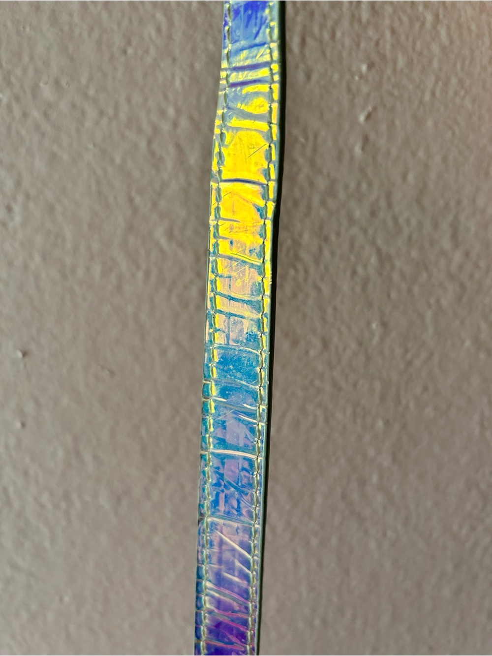 Betsey Johnson Iridescent Rainbow Phone Crossbody - Picture 8 of 8